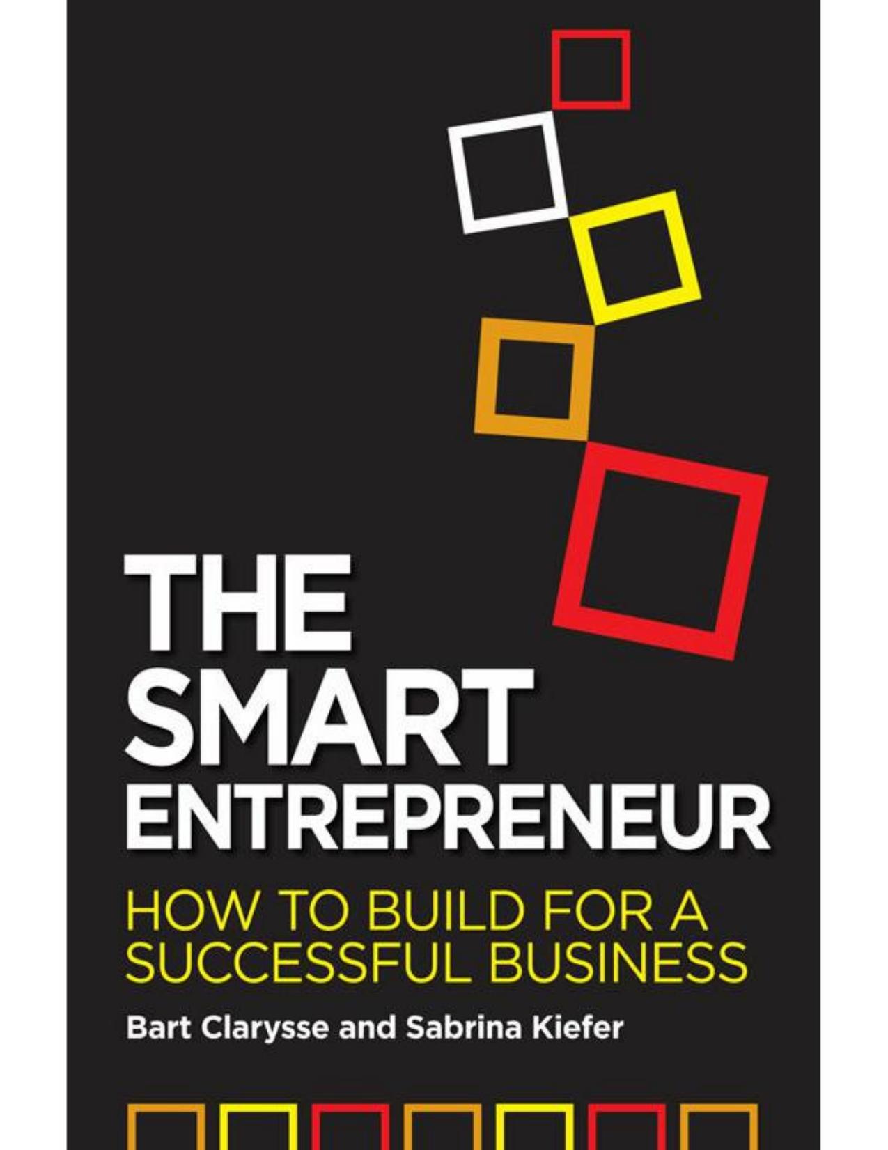 The Smart Entrepreneur: How to Build for a Successful Business by Bart Clarysse; Sabrina Kiefer