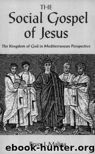The Social Gospel of Jesus by Bruce J. Malina