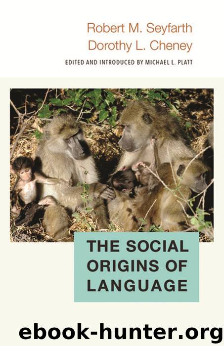 The Social Origins of Language by Unknown