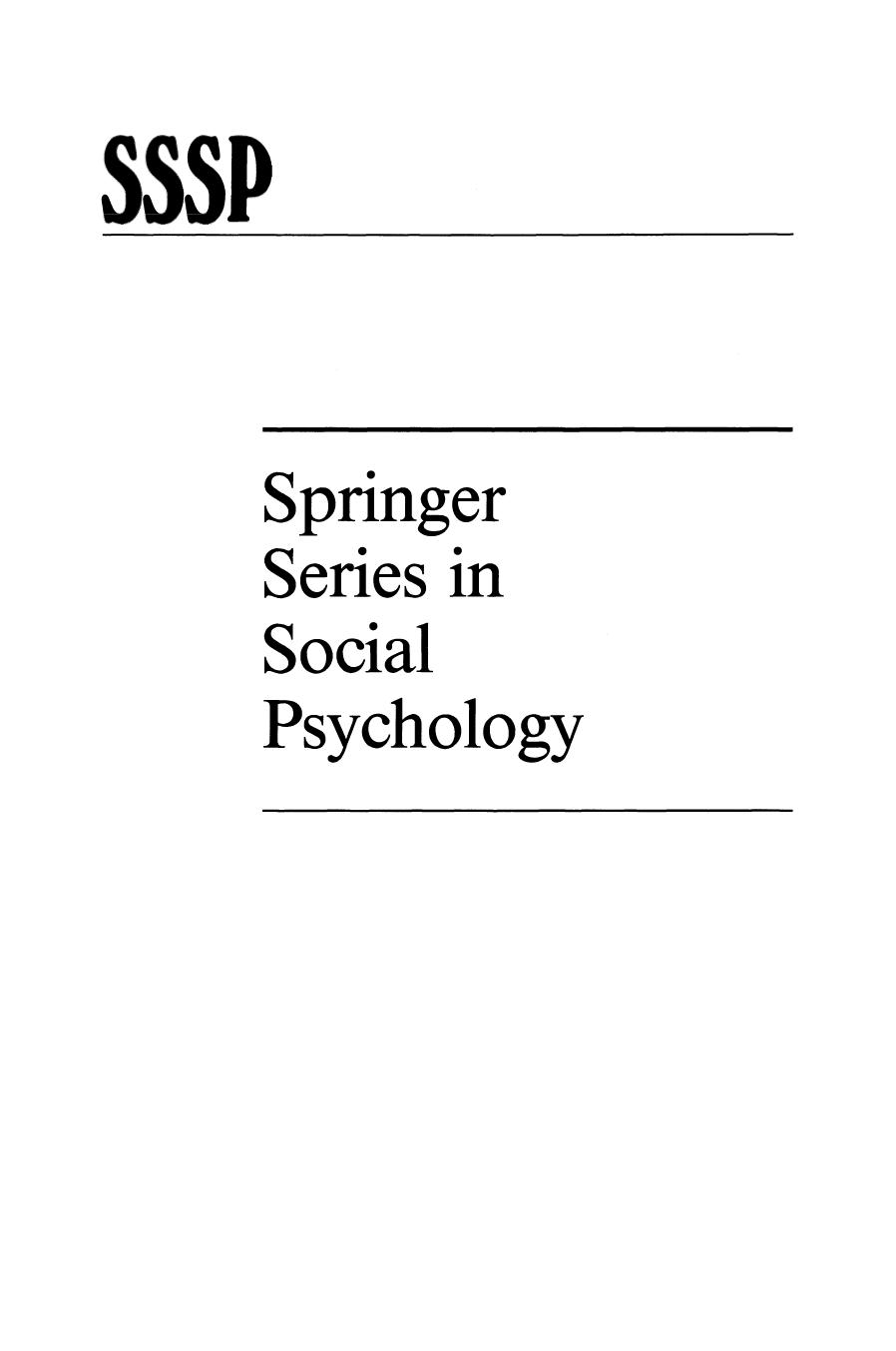 The Social Psychology of Intergroup Conflict: Theory, Research and Applications by unknow