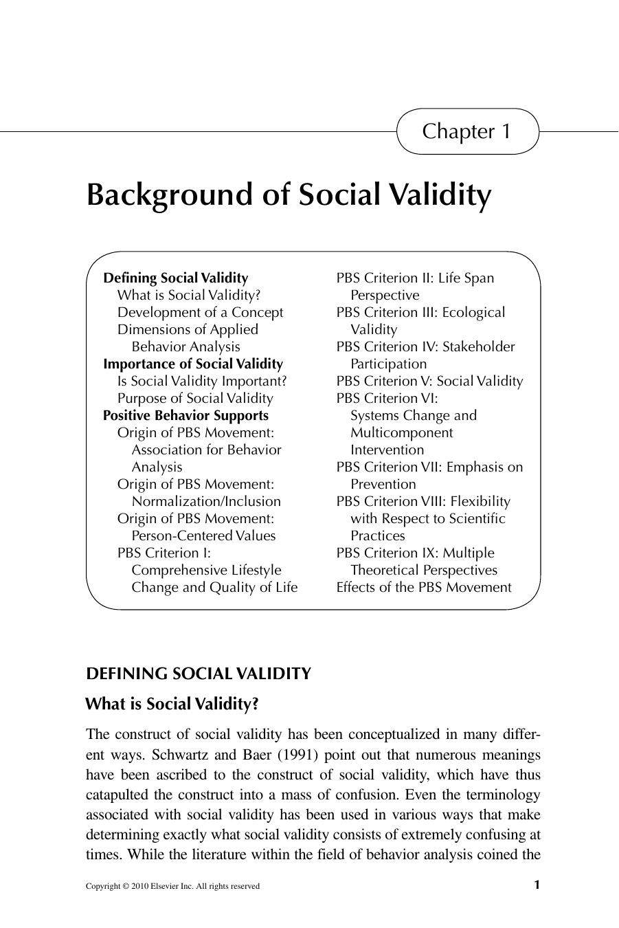The Social Validity Manual. A Guide to Subjective Evaluation of Behavior Interventions in Applied Behavior Analysis by Stacy L. Carter (Auth.)