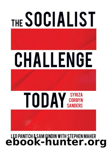 The Socialist Challenge Today by Leo Panitch