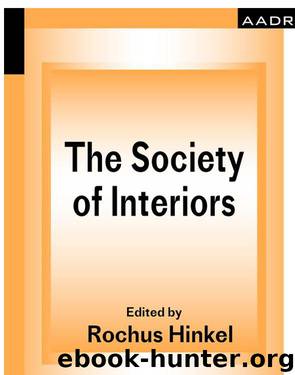 The Society of Interiors by Rochus Hinkel
