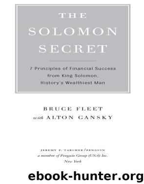 The Solomon Secret by Fleet Bruce