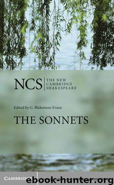 The Sonnets (The New Cambridge Shakespeare) by William Shakespeare