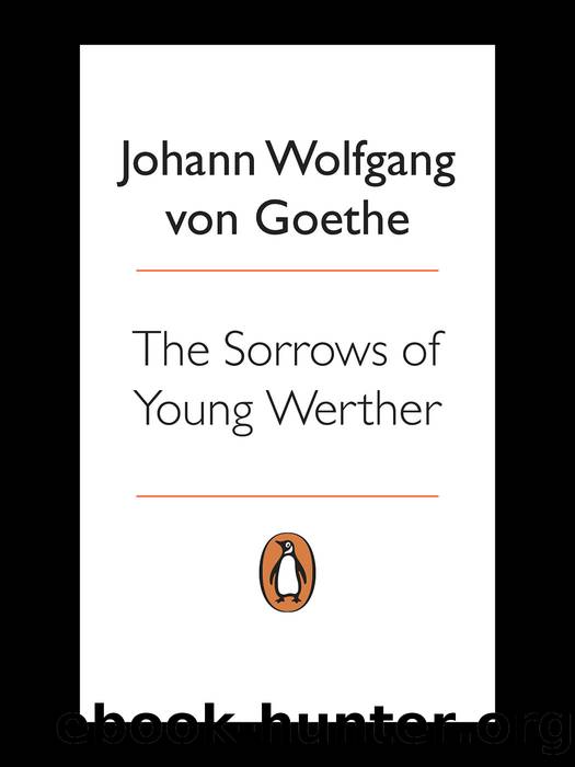 The Sorrows of Young Werther (Penguin Red Classics) by Johann Wolfgang von Goethe