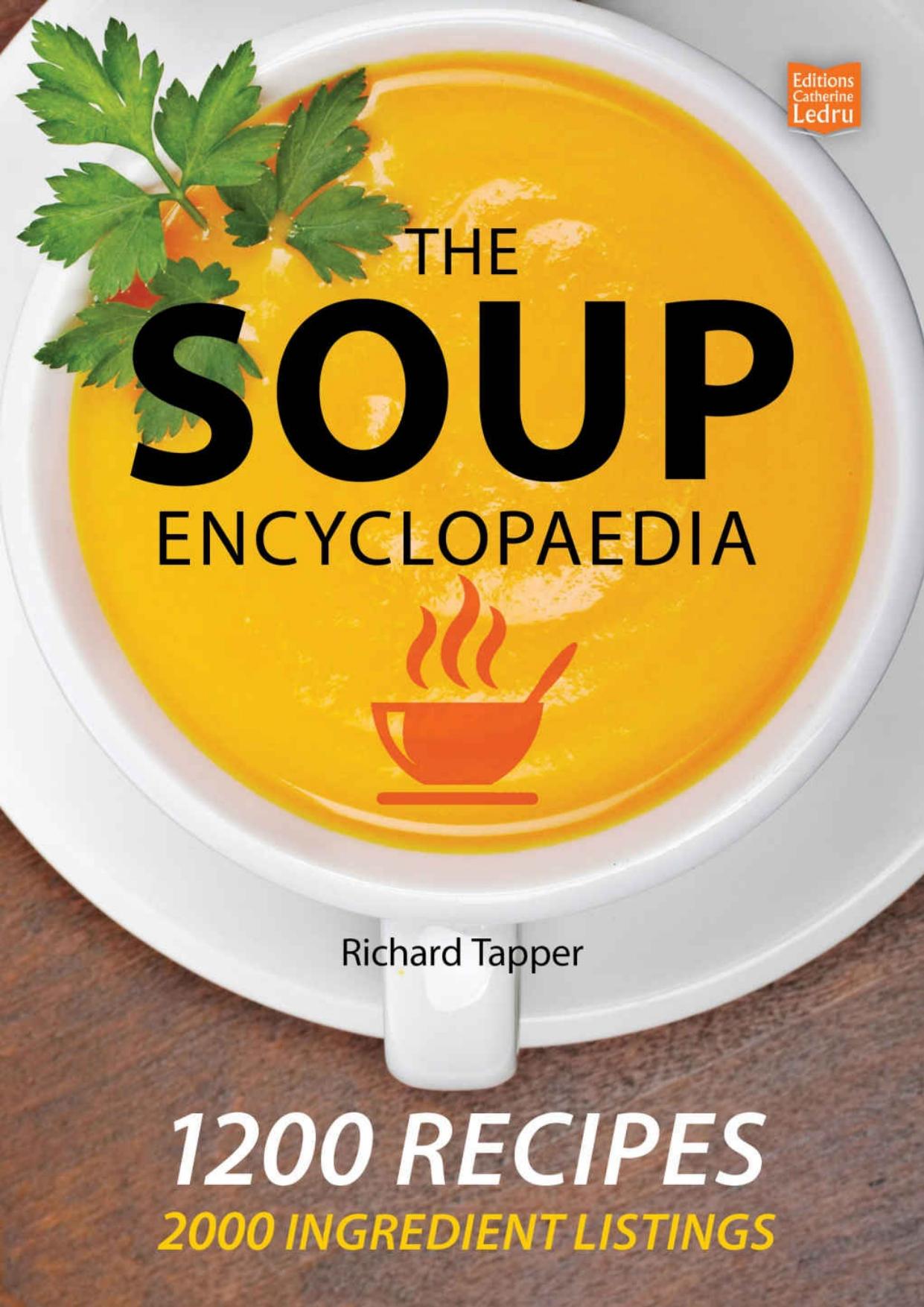 The Soup Encyclopaedia by Tapper Richard
