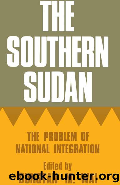 The Southern Sudan by Dunstan M. Wai