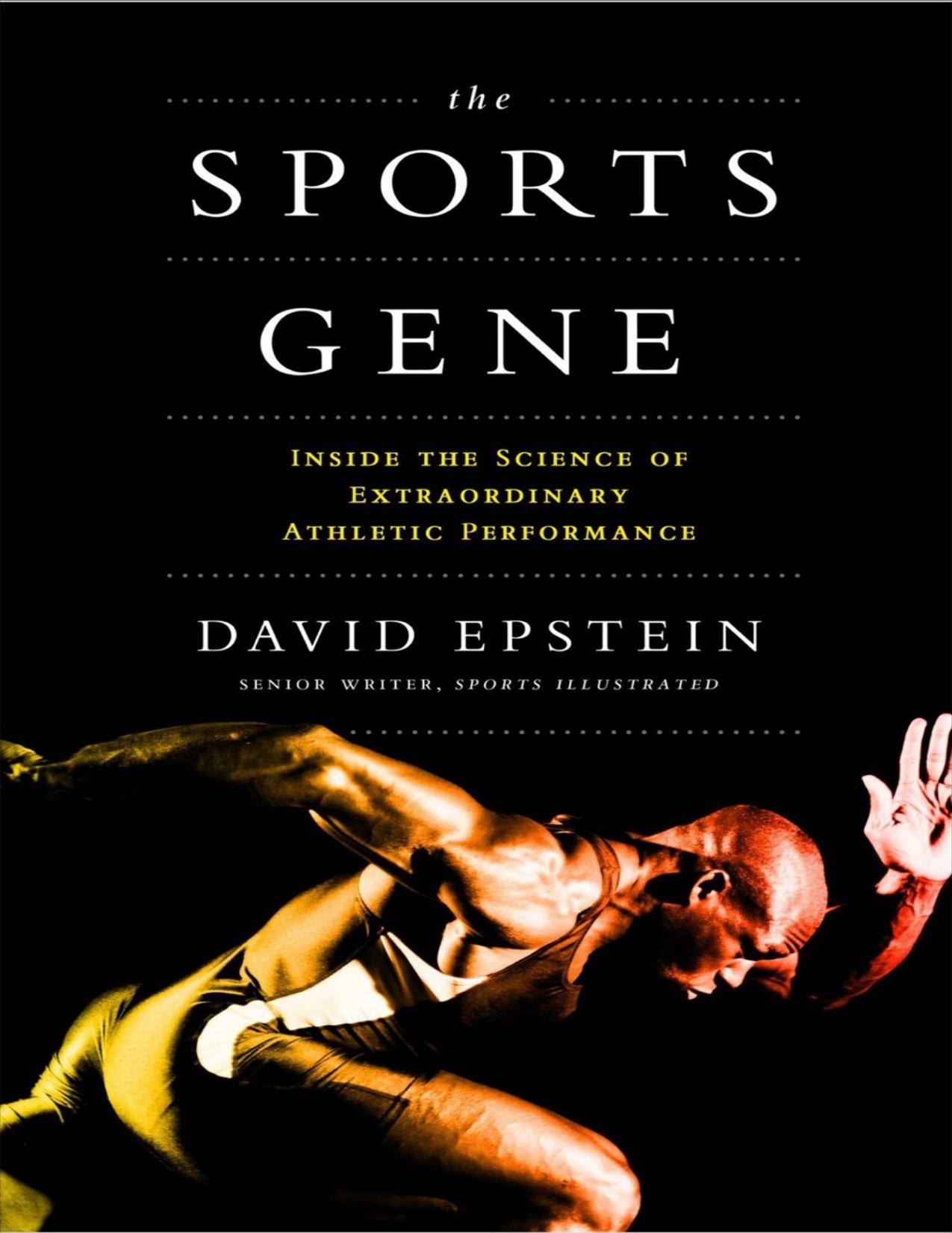The Sports Gene by David Epstein