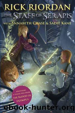 The Staff of Serapis_Percy Jackson & Kane Chronicles Crossover_Demigods and Magicians by Rick Riordan