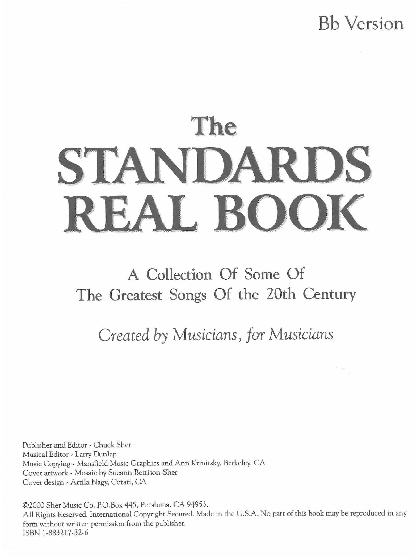 The Standards Real Book in Bb.pdf by John W. Coltrane