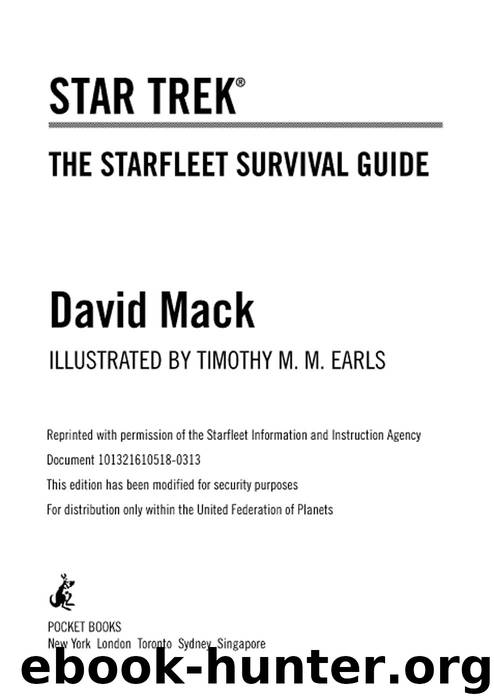 The Starfleet Survival Guide by David Mack
