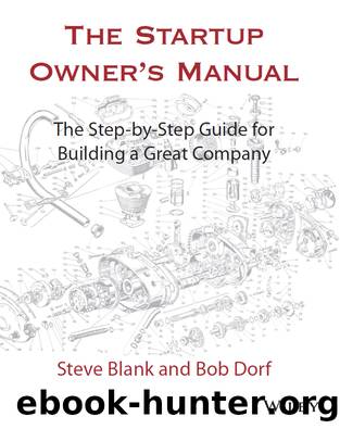 The Startup Owner's Manual by Steve Blank & Bob Dorf