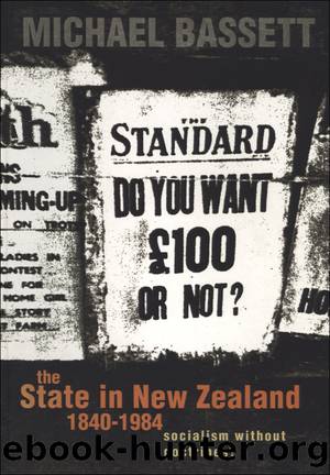 The State in New Zealand, 1840-198 by Michael Bassett