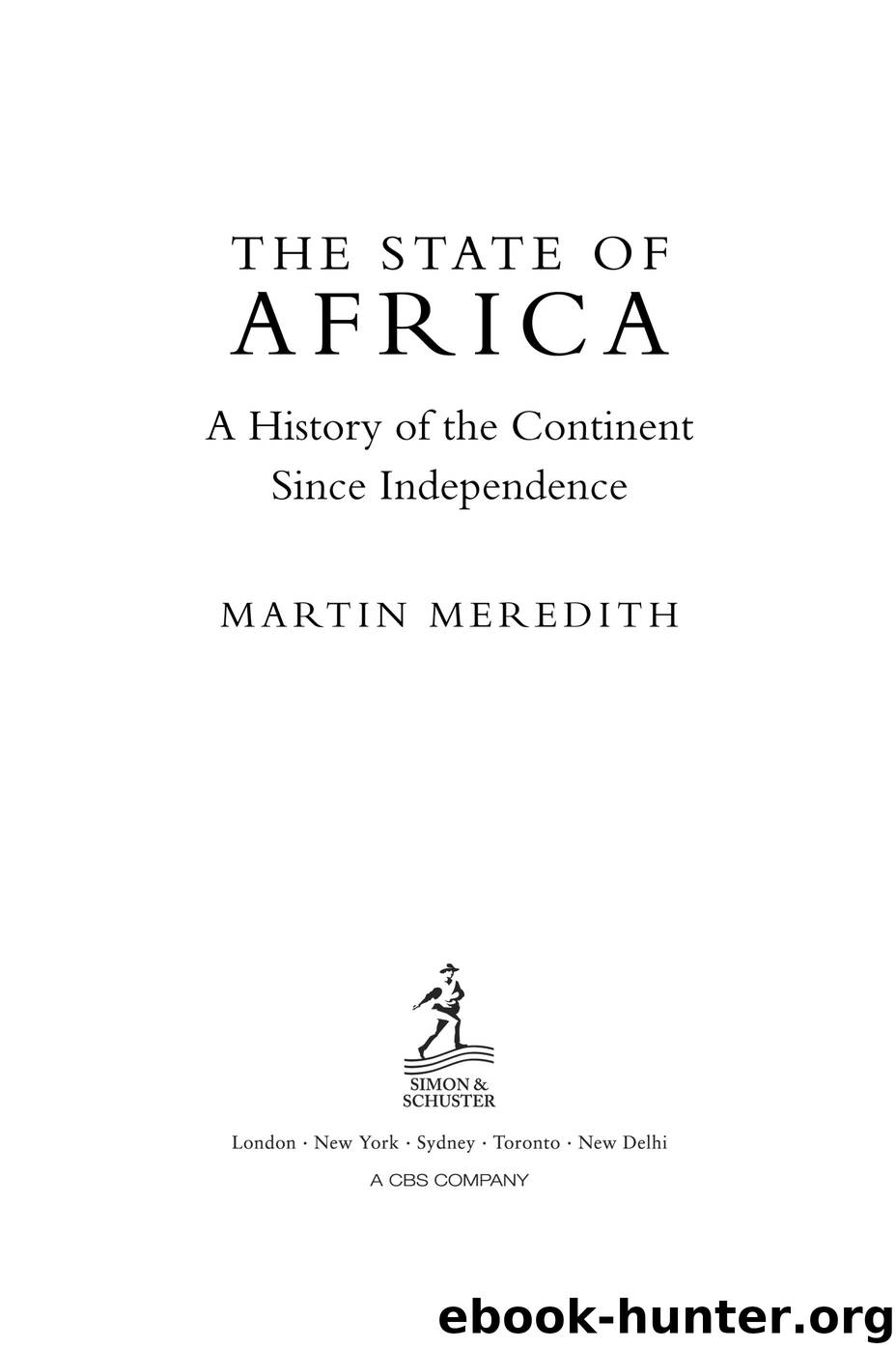 The State of Africa by Martin Meredith