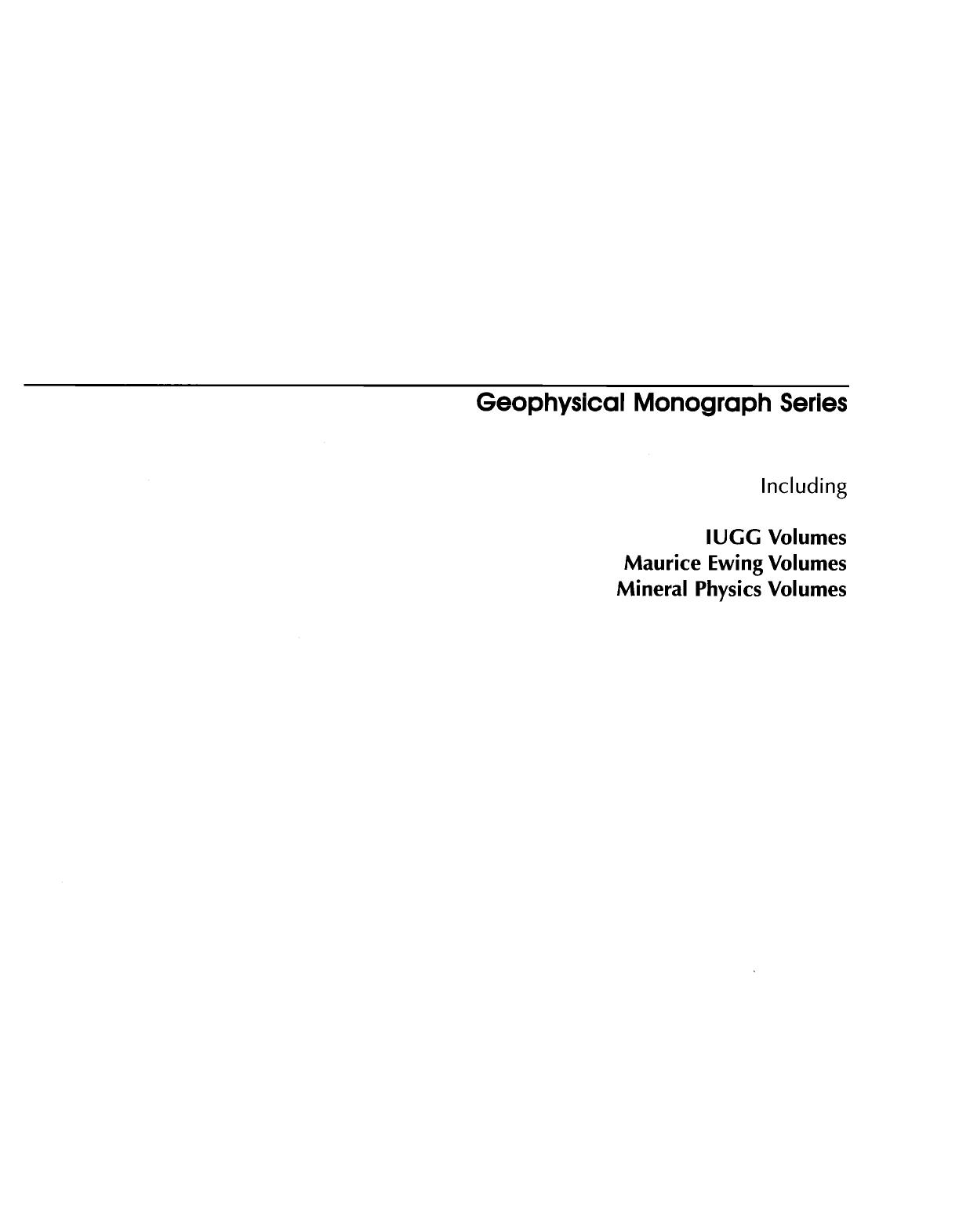 The State of the Planet: Frontiers and Challenges in Geophysics by Robert S. J. Sparks Christopher J. Hawkesworth