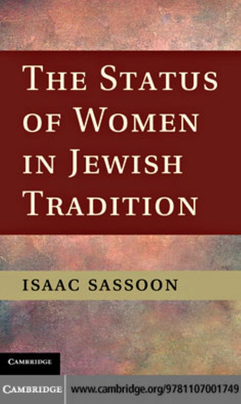 The Status of Women in Jewish Tradition by Isaac Sassoon