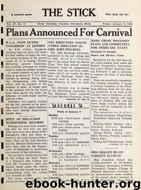 The Stick by Fitchburg State Teachers College