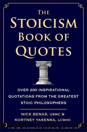 The Stoicism Book of Quotes by Nick Benas