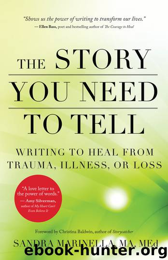The Story You Need to Tell by Sandra Marinella