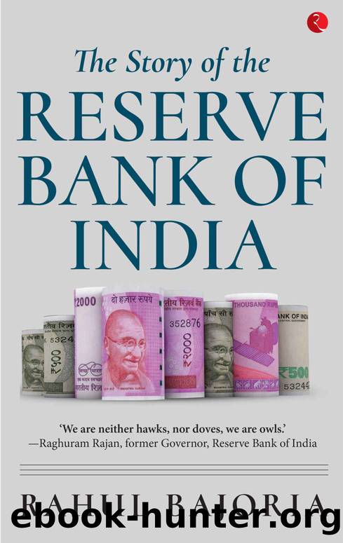 The Story of the Reserve Bank of India by Rahul Bajoria