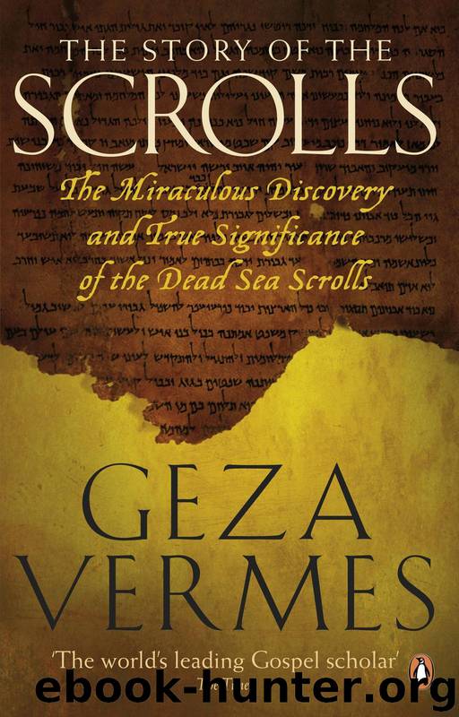 The Story of the Scrolls: The Miraculous Discovery and True Significance of the Dead Sea Scrolls by Géza Vermès