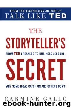 The Storyteller's Secret: From TED Speakers to Business Legends, Why Some Ideas Catch On and Others Don't by Carmine Gallo