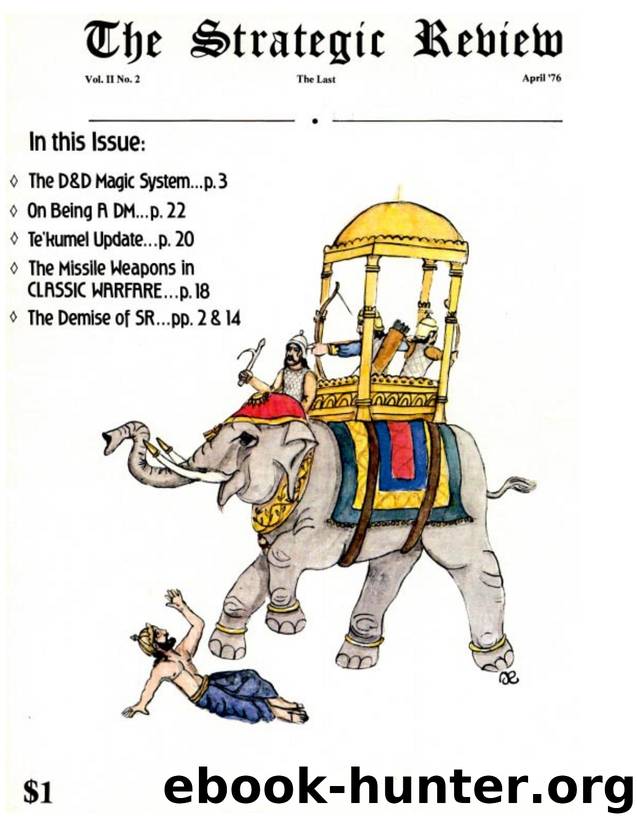 The Strategic Review Vol. 2, No. 2 by Unknown