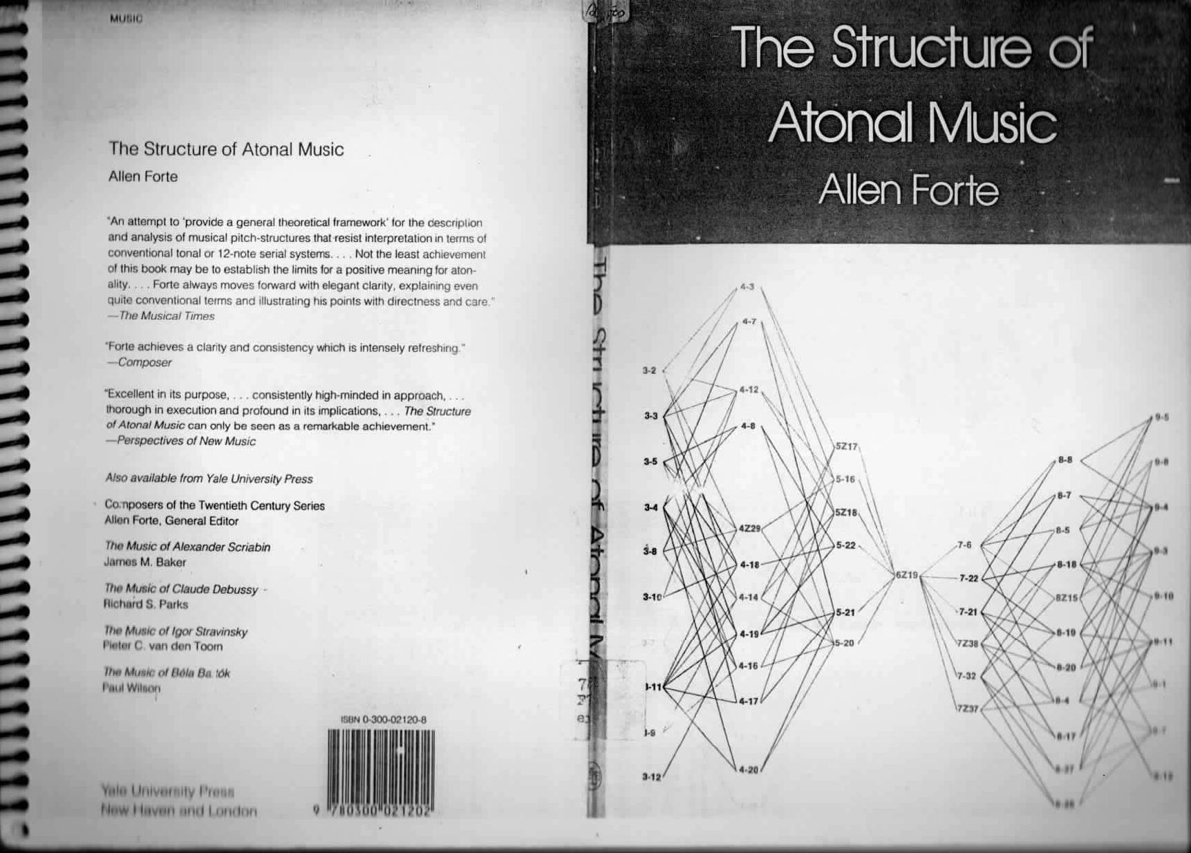 The Structure of Atonal Music by Allen Forte