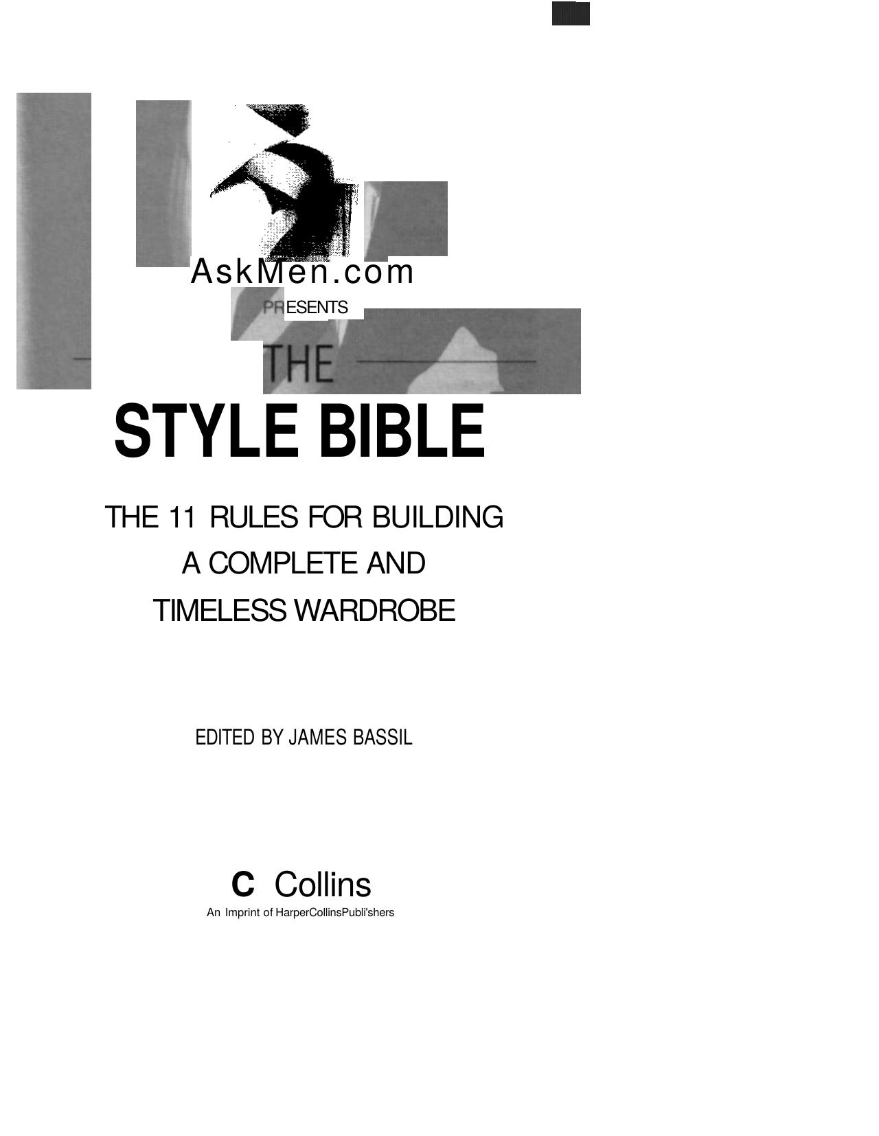 The Style Bible by Unknown