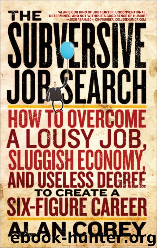 The Subversive Job-Search by Alan Corey