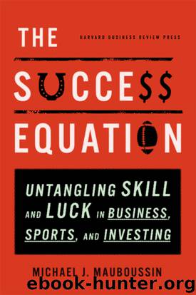The Success Equation by Michael Mauboussin