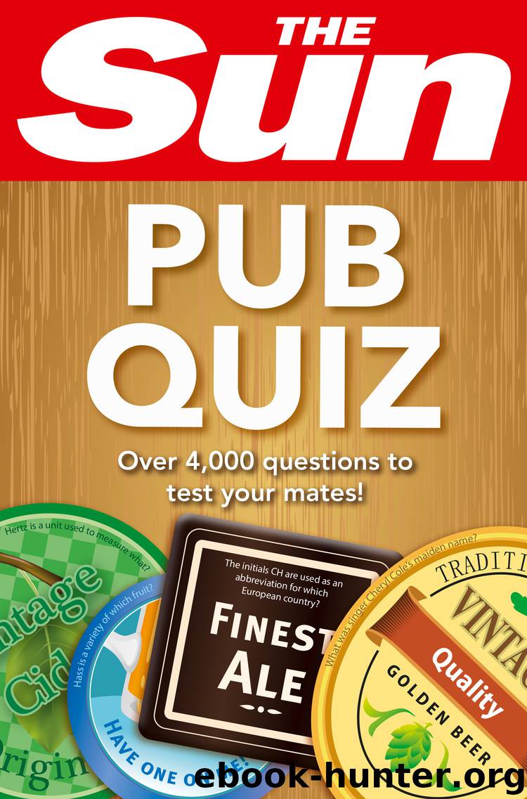 The Sun Pub Quiz by the sun