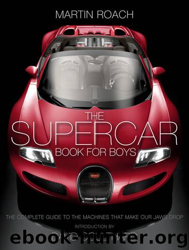 The Supercar Book for Boys by Martin Roach