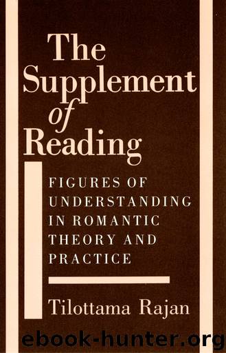 The Supplement of Reading by Tilottama Rajan