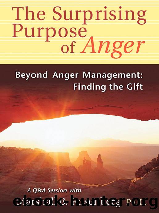 The Surprising Purpose of Anger (Nonviolent Communication Guides) by Marshal B. Rosenberg
