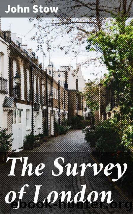 The Survey of London by John Stow