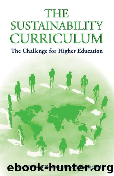 The Sustainability Curriculum : The Challenge for Higher Education by Cedric Cullingford; John Blewitt