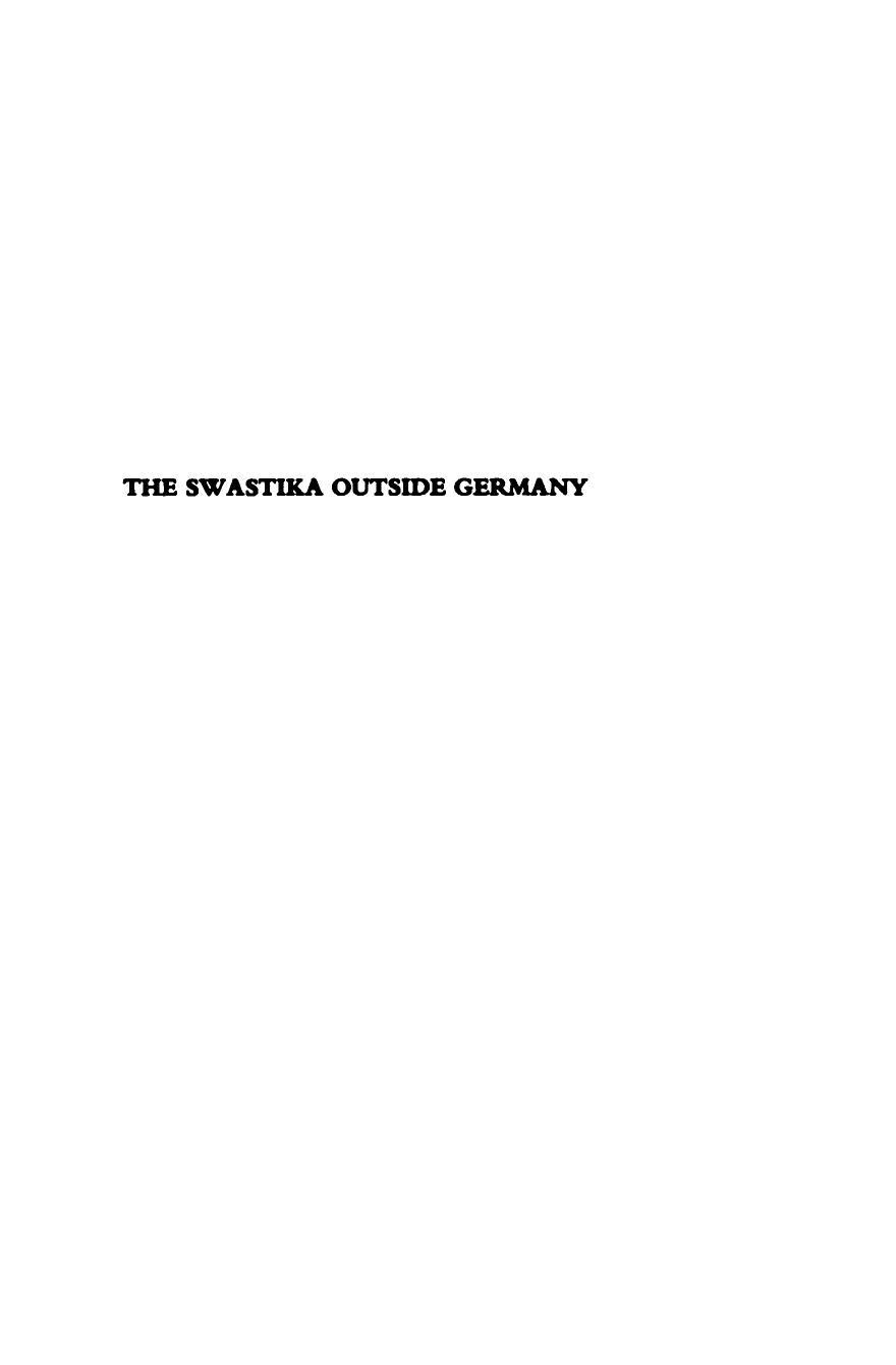 The Swastika Outside Germany by Donald M. McKale