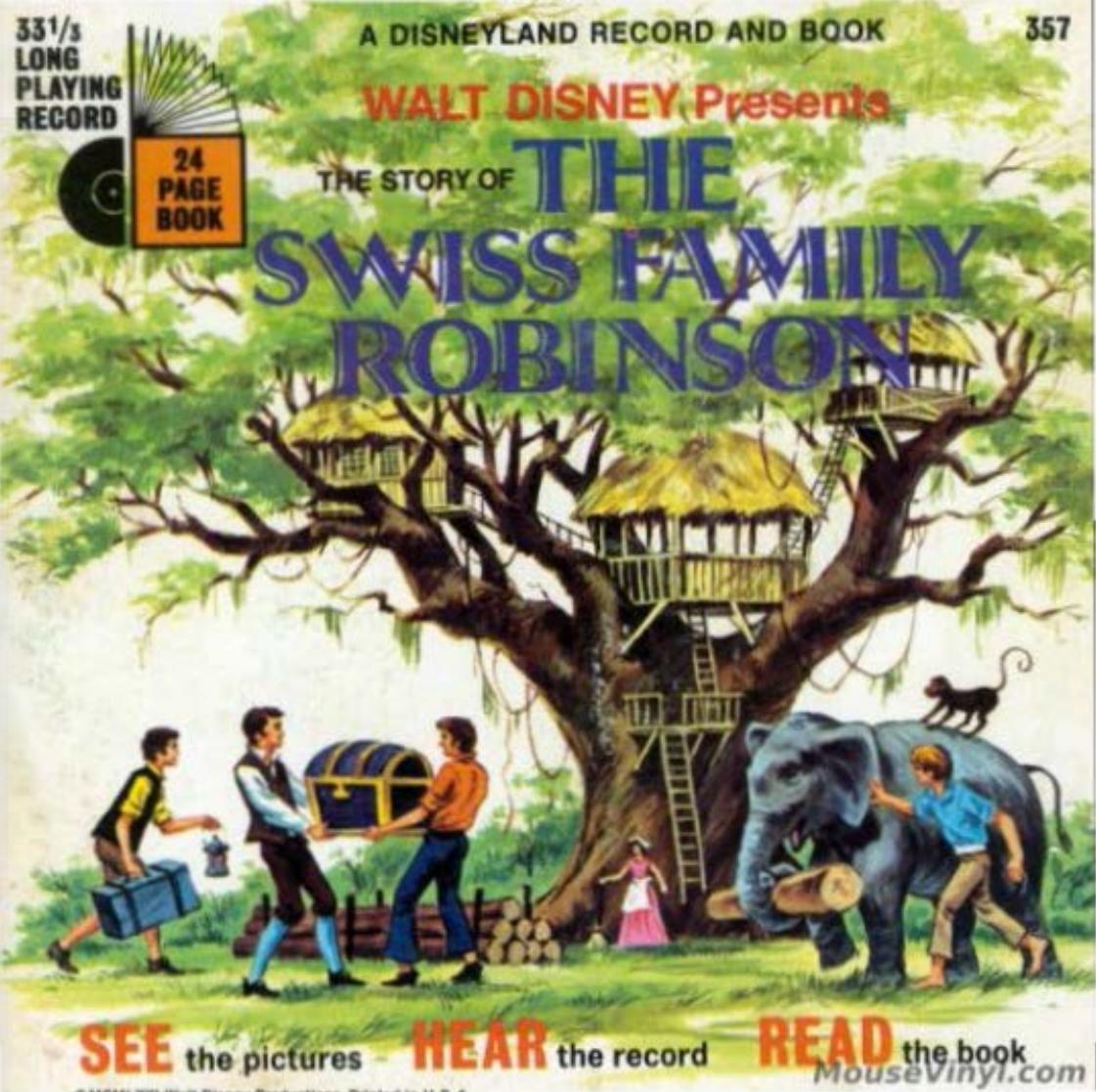 The Swiss Family Robinson - See, Hear, Read by Walt Disney