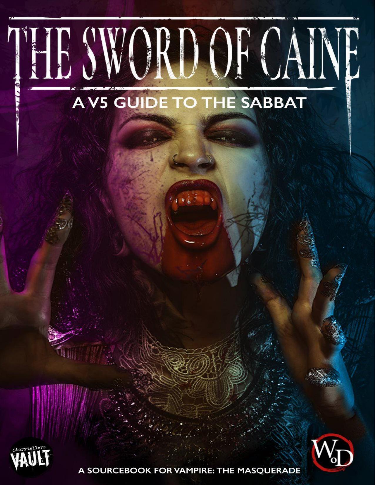 The Sword of Caine A V5 Guide to the Sabbat by Unknown