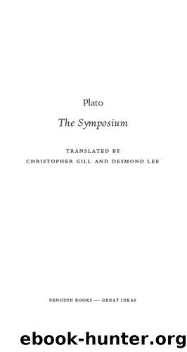 The Symposium (Penguin Great Ideas) by Plato
