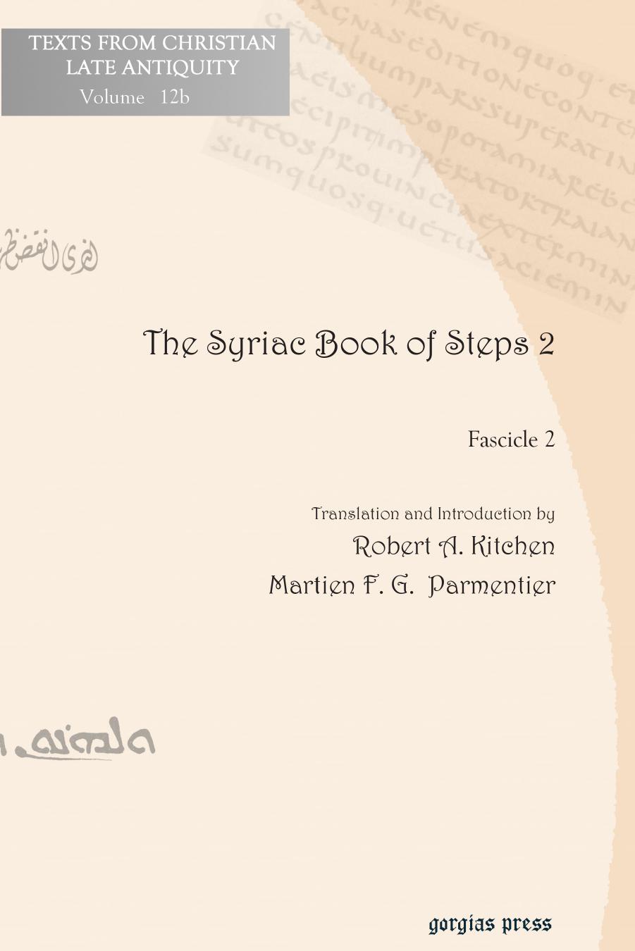 The Syriac Book of Steps 2 by Unknown