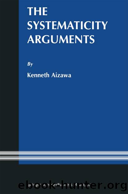The Systematicity Arguments by Kenneth Aizawa