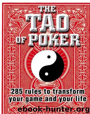 The Tao Of Poker by Larry W. Phillips