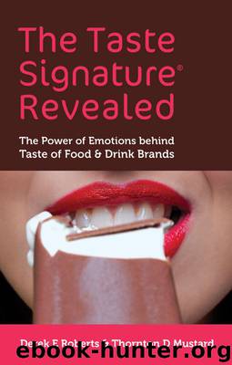The Taste Signature® Revealed by Derek E. Roberts & Thornton D. Mustard