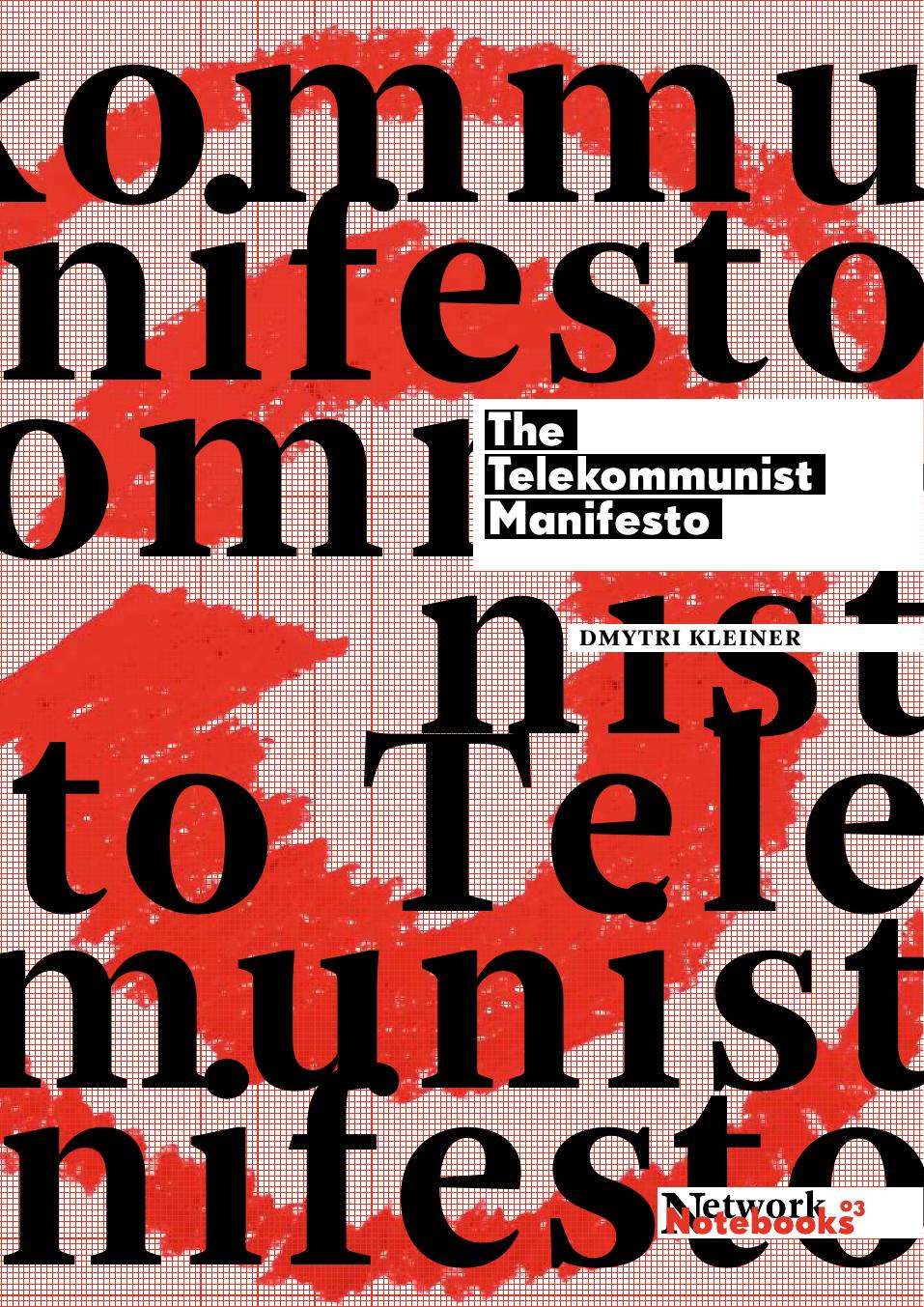 The Telekommunist Manifesto by Unknown