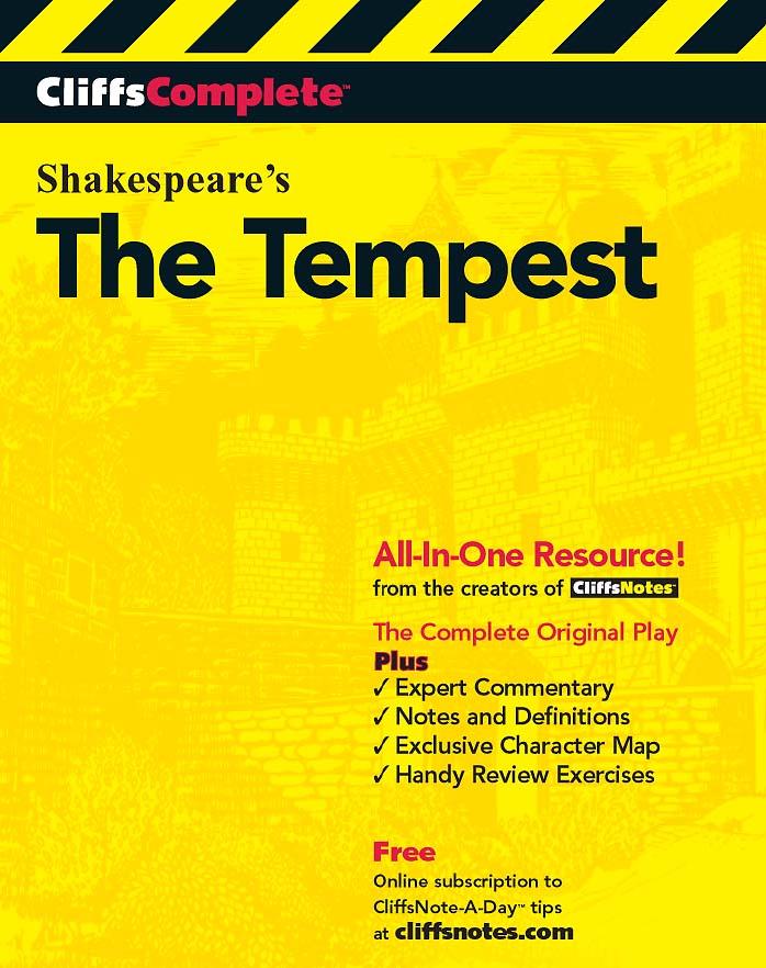 The Tempest (Cliffs Complete) by William Shakespeare