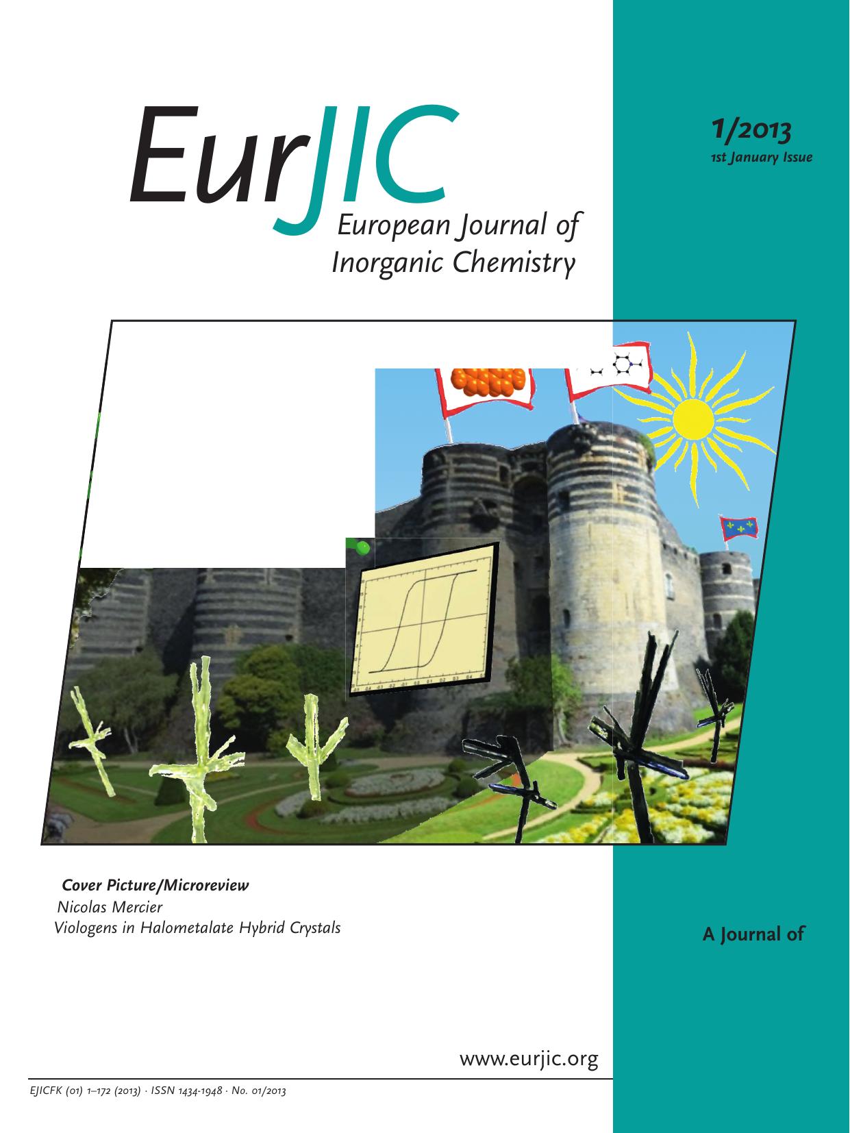 The Templating Effect and Photochemistry of Viologens in Halometalate Hybrid Crystals (Eur. J. Inorg. Chem. 12013) by Unknown