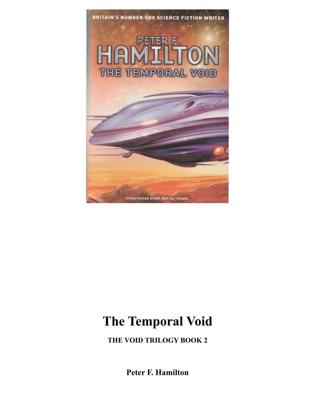 The Temporal Void by Peter F. Hamilton